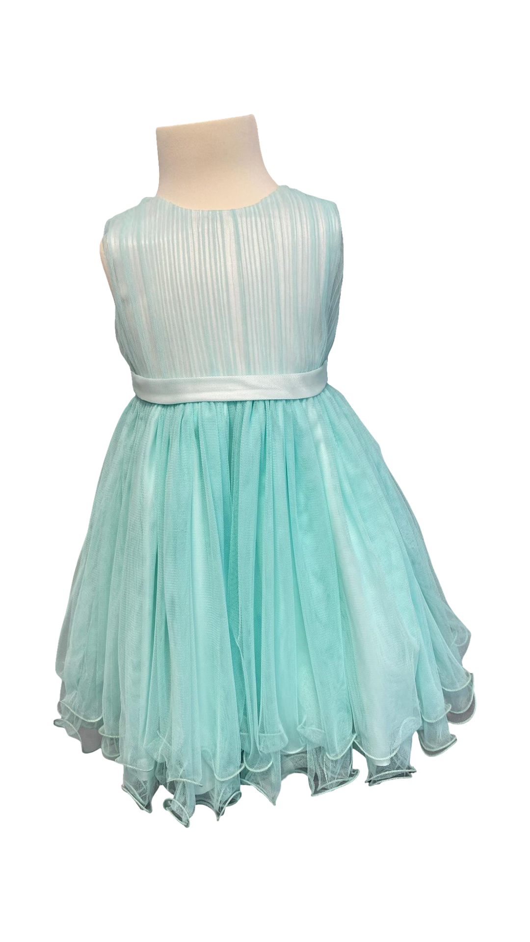 Süßes Kleid in Türkis Gr. 86/92