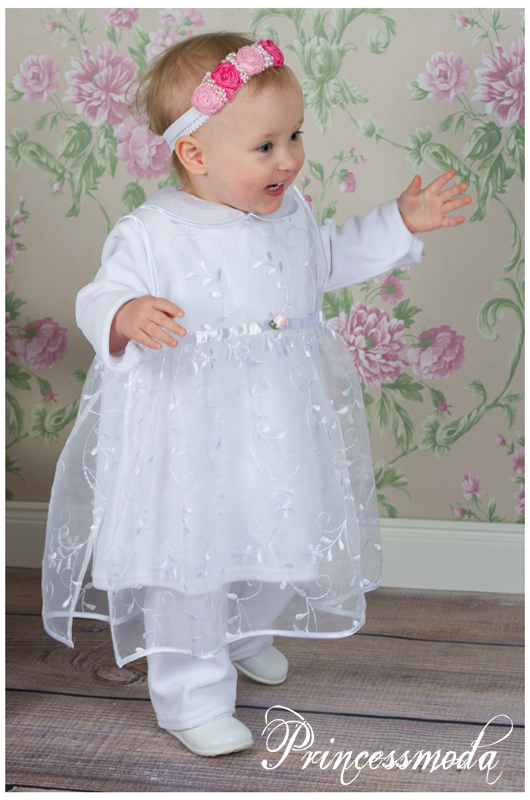 Wunderschönes Tauf-Set für Mädchen