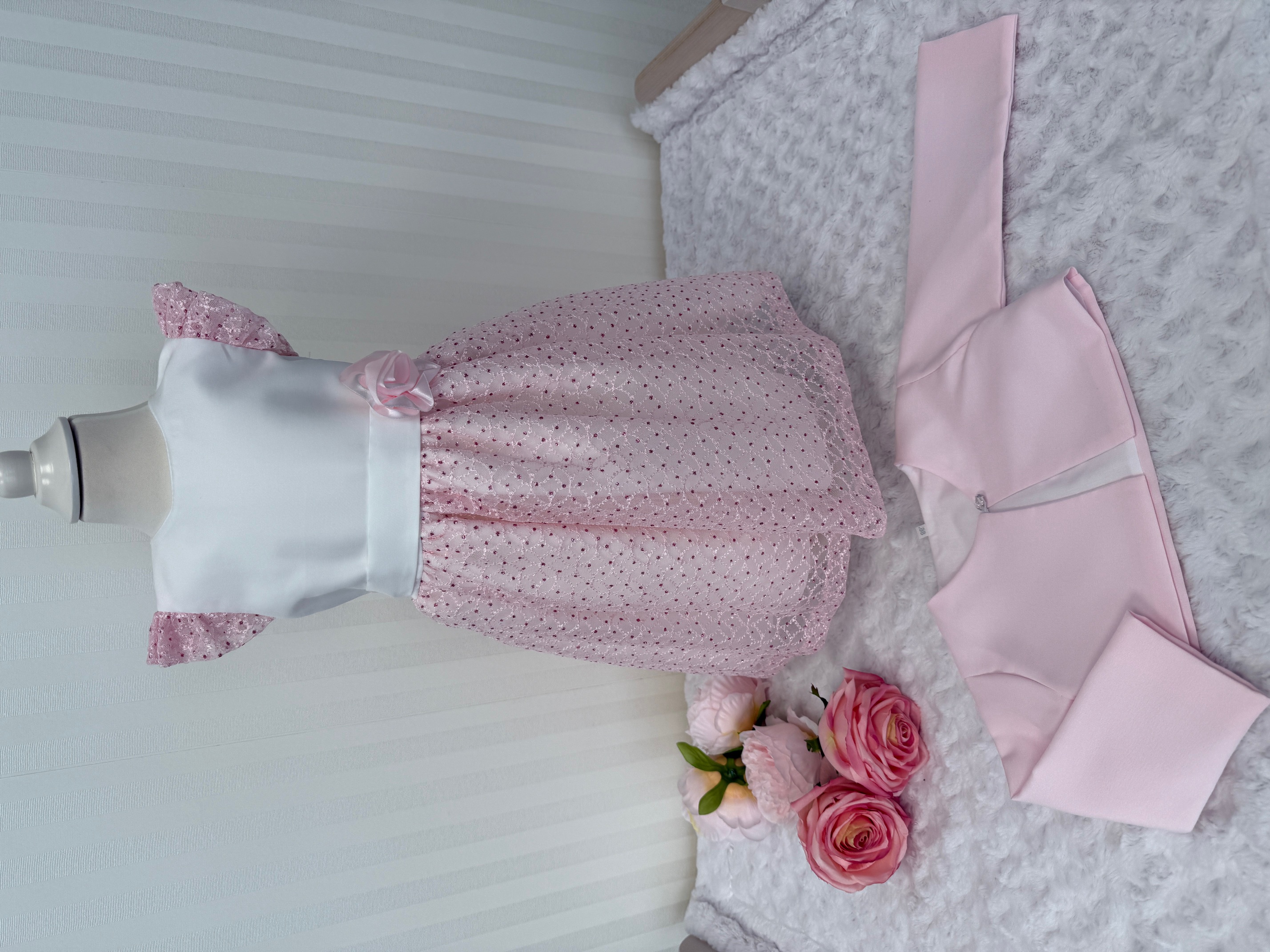 Traumhaft schönes Taufkleid inkl. Jacke Gr. 86