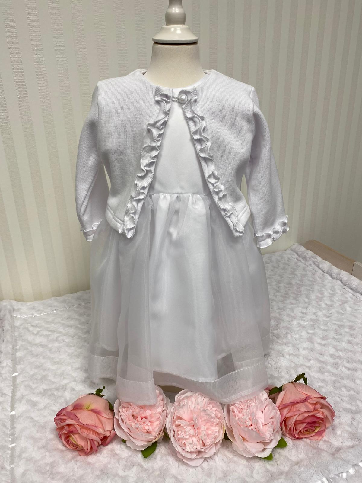 Elegantes Kleid mit Jacke Gr. 86