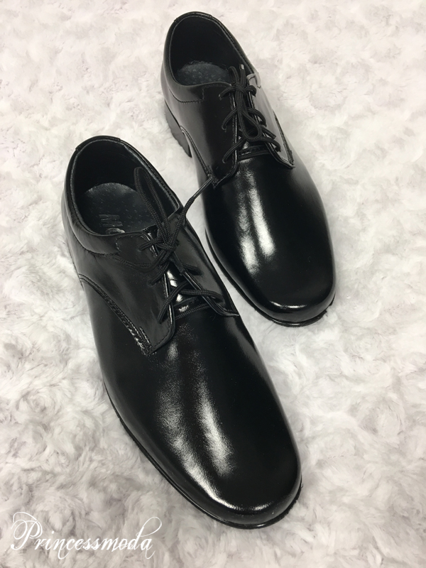 NR.060 Elegante, schwarze Lack-Leder-Schuhe!