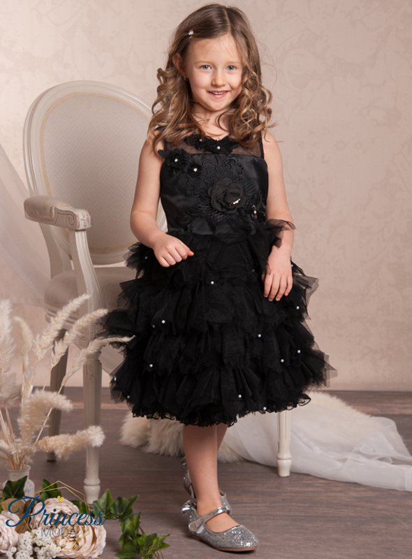 Scarlett - Schwarzes Partykleid