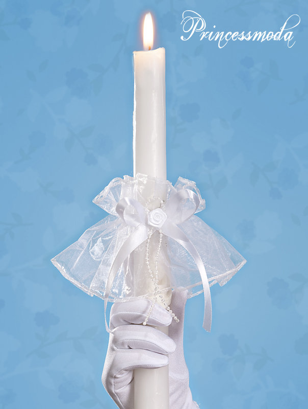 OS007 - Schöner Kerzenrock in strahlendem Weiß!