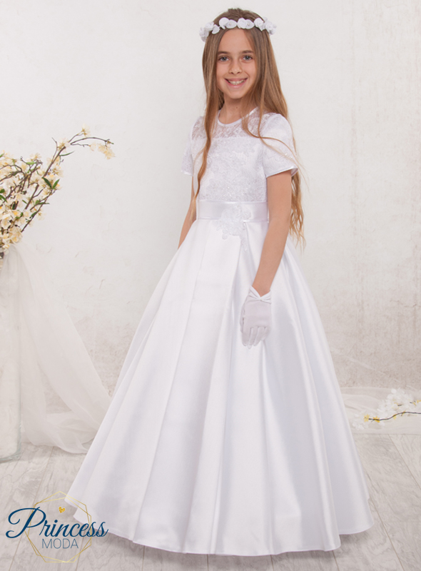 Wunderschönes Kommunionkleid - Blanka in Gr. 134