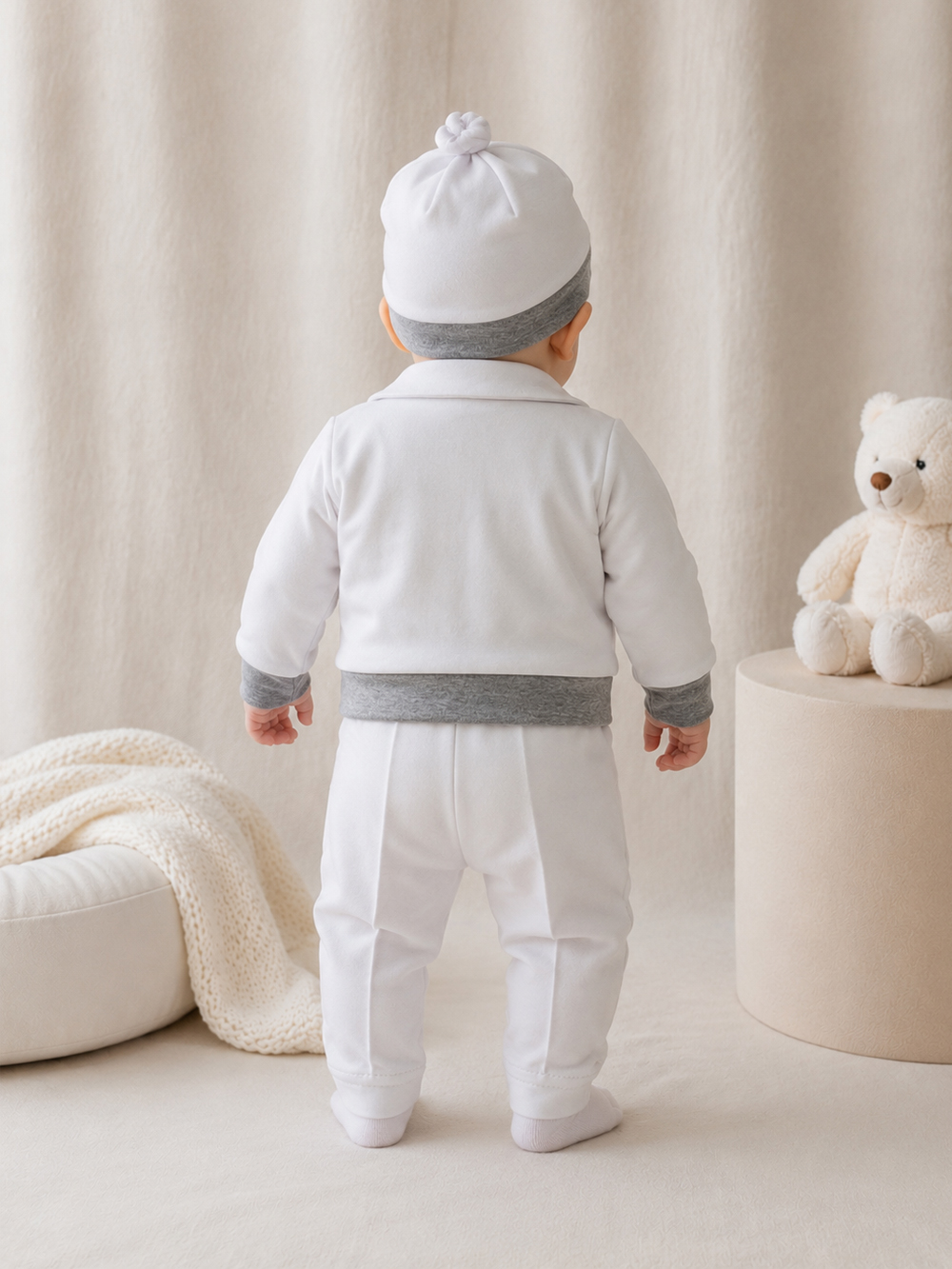Nicolas - Gemütlicher Baby Festanzug aus 100% Baumwolle!