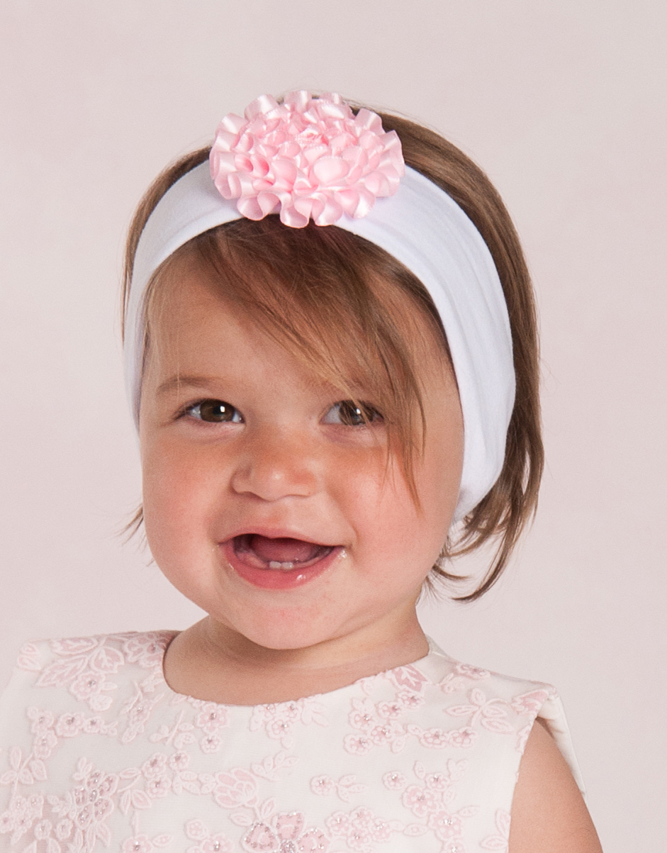 Zauberhaftes Stirnband in Weiß