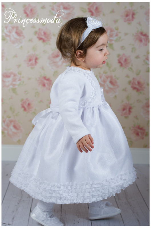 Selma - Für ein großes Ereignis! Taufkleid mit Bolero
