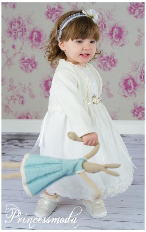 Amelie - Babyfestkleid inkl. Jacke und Hut