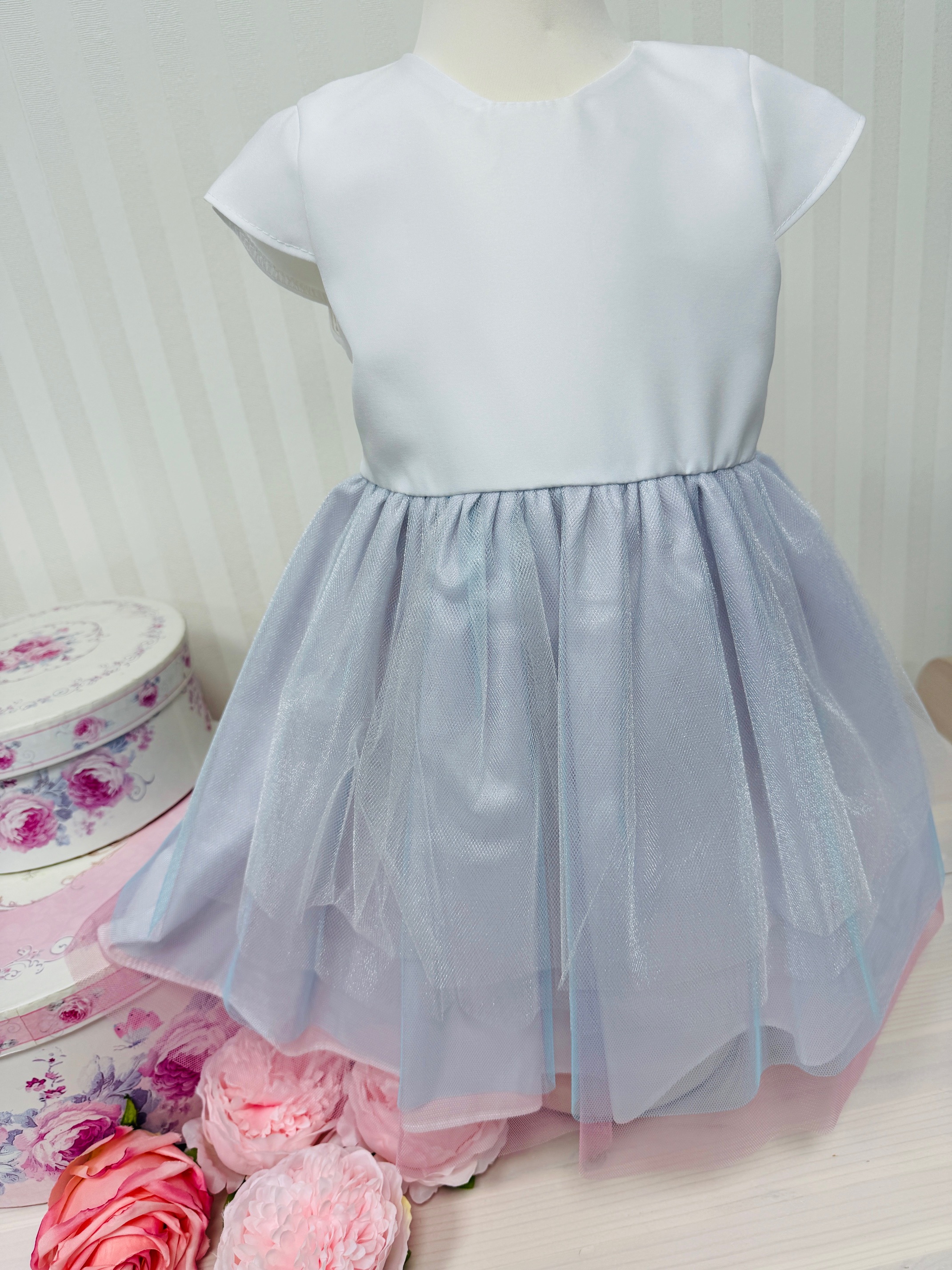 Sommerkleid für kleine Prinzessin Gr. 86