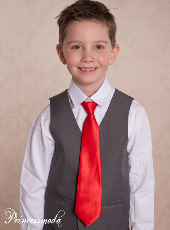 Krawatte für Kinder in Rot